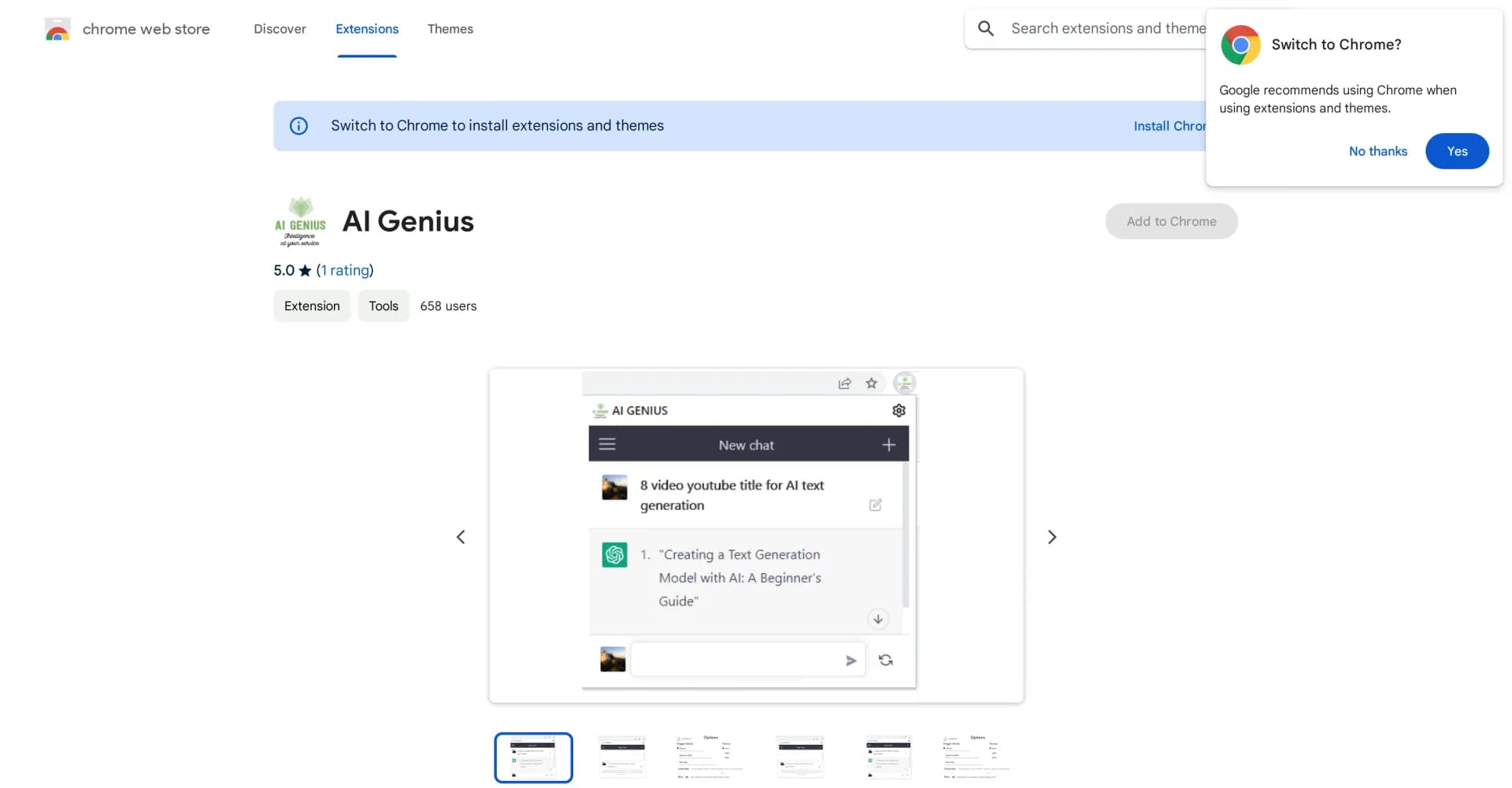 AI Genius homepage screenshot — Your 24/7 AI personal assistant for tasks and efficiency.
