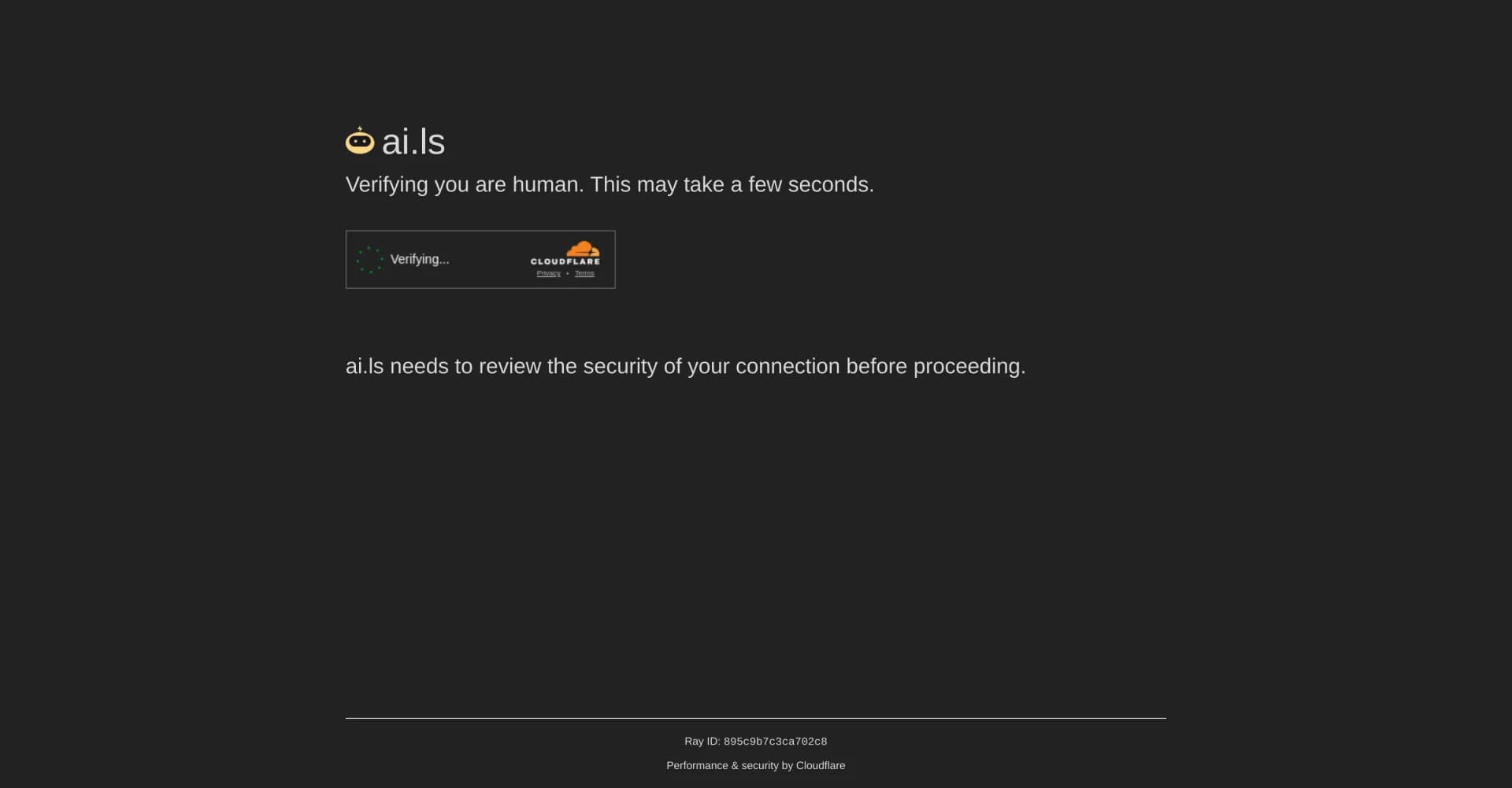 AI LS homepage screenshot — Elegant ChatGPT UI with free usage quotas