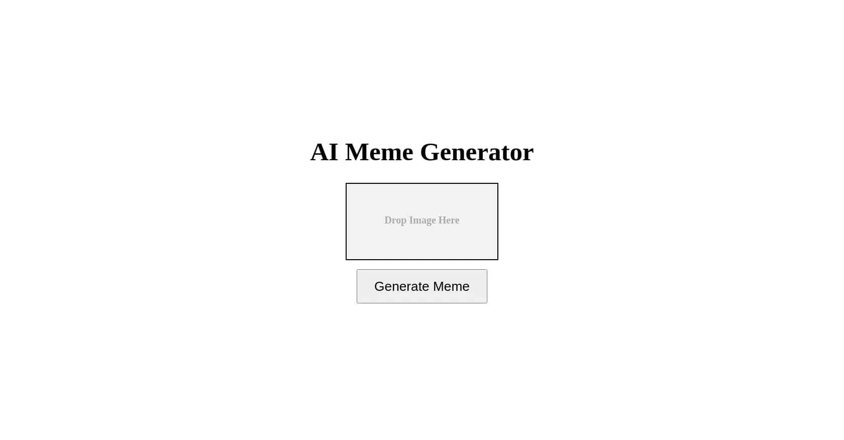 AI Meme homepage screenshot — Create hilarious memes instantly with AI magic.