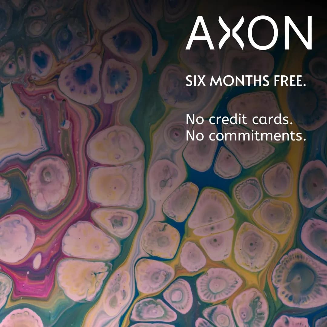 Axon homepage screenshot — AI-powered USMLE prep that works smarter