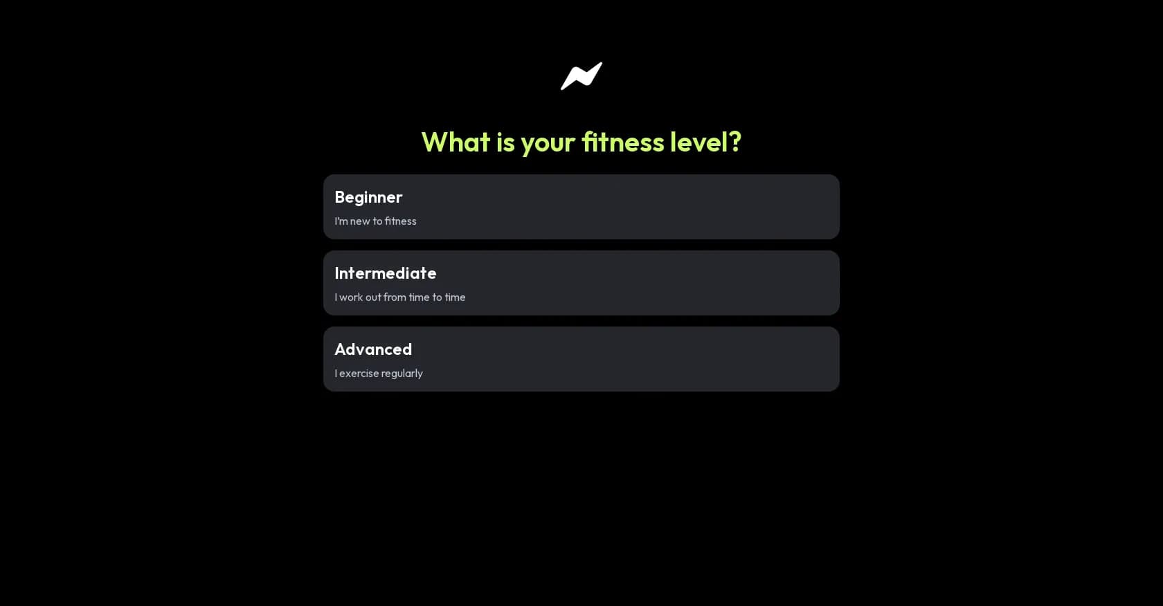 Body Scan by Zing homepage screenshot — Personalized fitness coaching at your level.