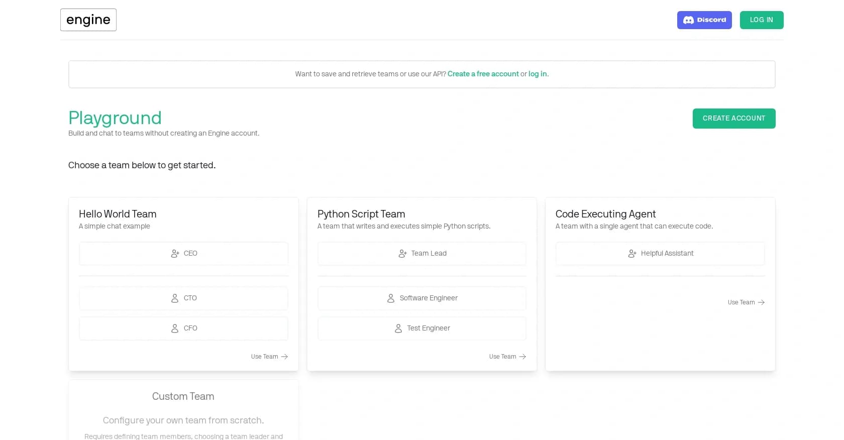EngineLabs homepage screenshot — Collaborative platform for programming teams