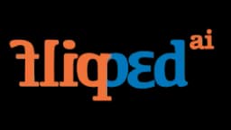 Flipped logo