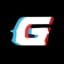 Glitching logo