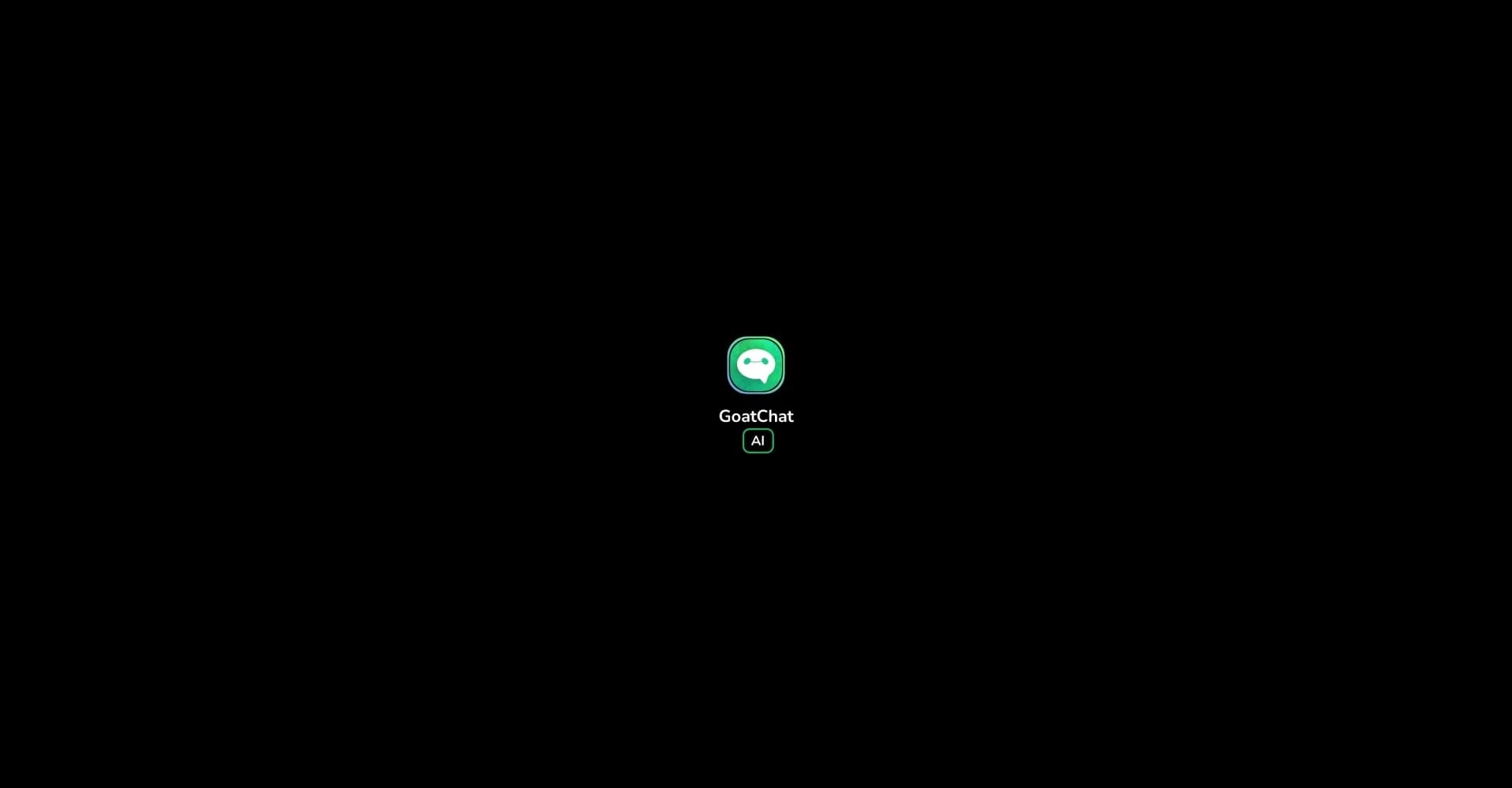 Goatchat homepage screenshot — Create your personal AI companion with endless possibilities