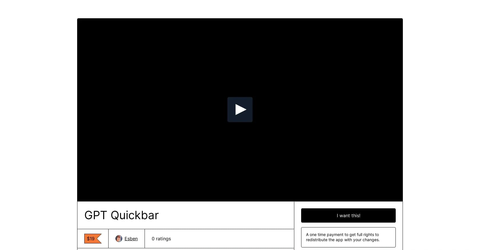 GPT Quickbar homepage screenshot — AI-powered desktop assistant at your fingertips.