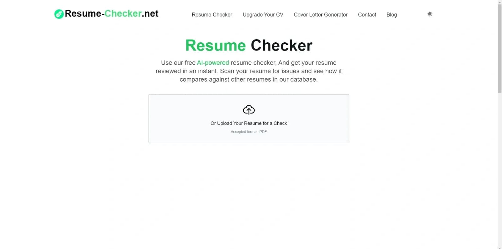 HireFlow.net homepage screenshot — Elevate your job application success with our AI-driven CV C