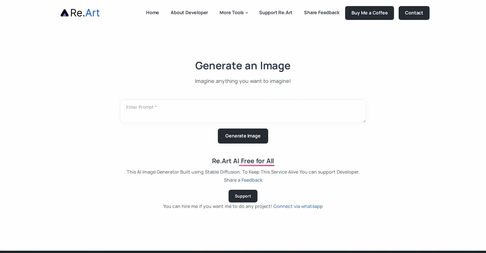 Lusion AI homepage screenshot — Creating high-quality images using prompts.