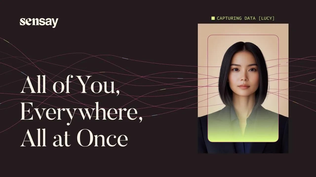 Sensayv2.6 homepage screenshot — Create humanlike AI replicas to preserve and share wisdom.