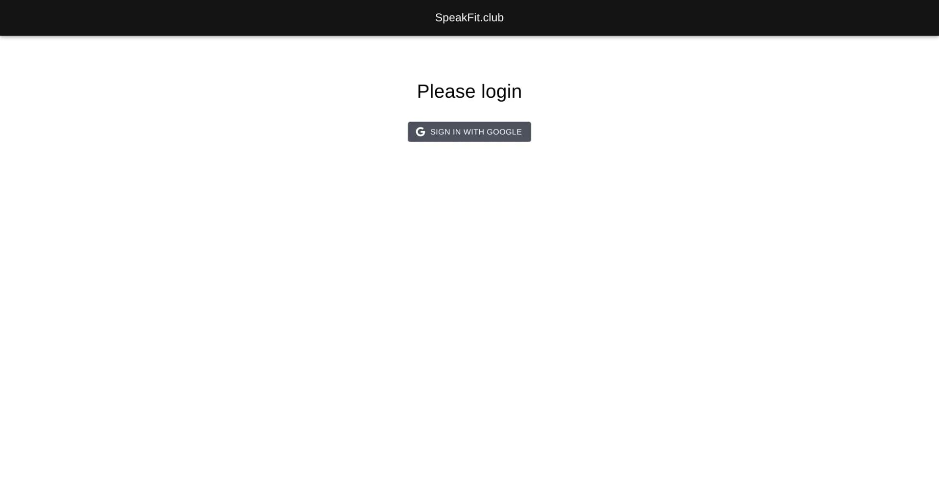 SpeakFit homepage screenshot — Practice speaking 20+ languages at advanced levels