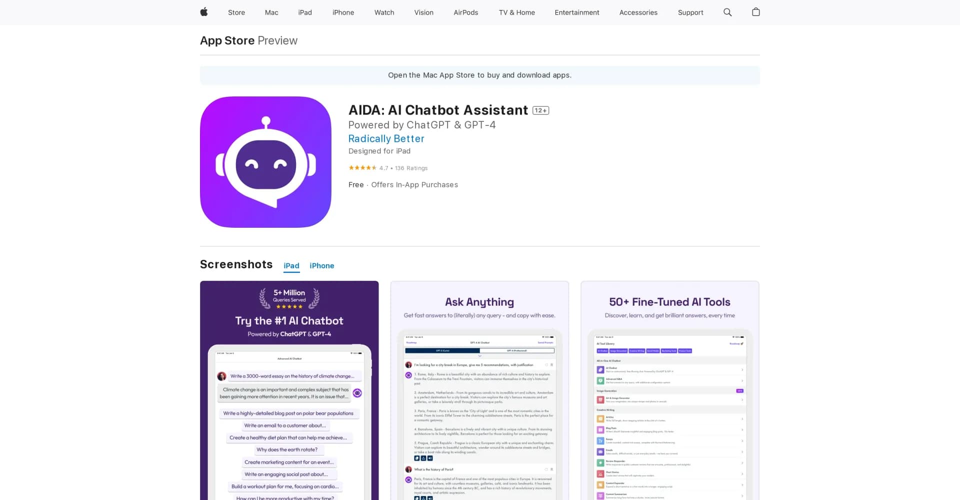 Toucan homepage screenshot — Your AI-powered chatbot and writer.