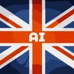 Use of English AI logo